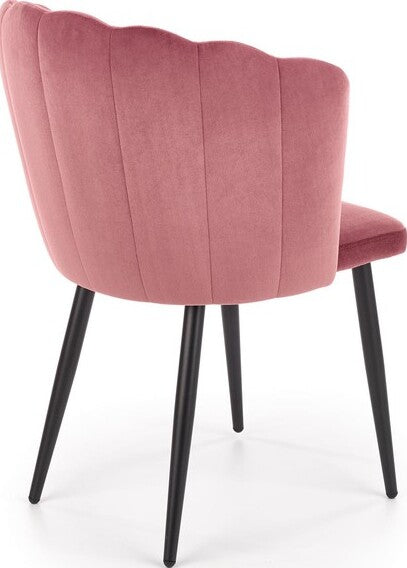 Kitchen Chair K386 | size: Width: 60cm, Height: 84cm, Depth: 58cm | color: Pink | image: 4 | variant: 1003202