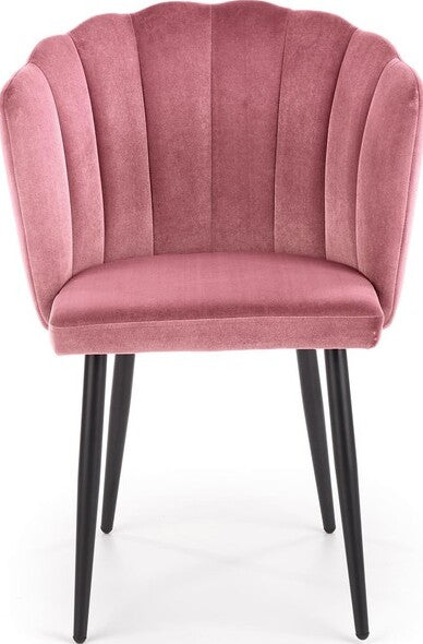 Kitchen Chair K386 | size: Width: 60cm, Height: 84cm, Depth: 58cm | color: Pink | image: 5 | variant: 1003202