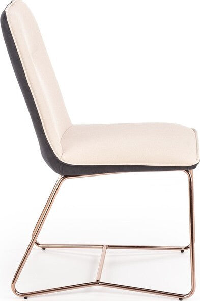 Kitchen Chair K390 | size: Width: 46cm, Height: 90cm, Depth: 60cm | color: Gray | image: 3 | variant: 1011485