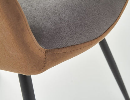 Kitchen Chair K392 | size: Width: 53cm, Height: 82cm, Depth: 60cm | color: Gray | image: 4 | variant: 1011469