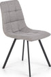Kitchen Chair K402 | size: Width: 45cm, Height: 86cm, Depth: 55cm | color: Gray | image: 1 | variant: 1003217