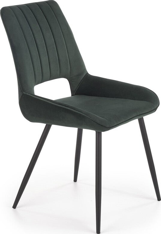 Kitchen Chair K404 | size: Width: 52cm, Height: 88cm, Depth: 58cm | color: Green | image: 1 | variant: 1003220