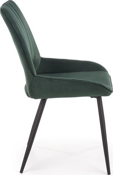 Kitchen Chair K404 | size: Width: 52cm, Height: 88cm, Depth: 58cm | color: Green | image: 2 | variant: 1003220