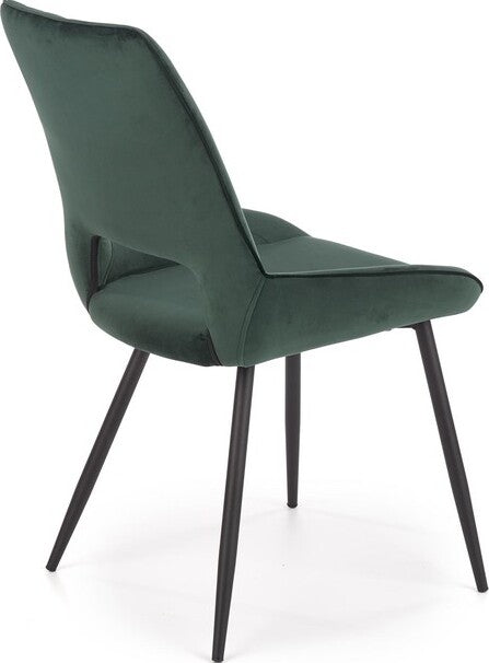 Kitchen Chair K404 | size: Width: 52cm, Height: 88cm, Depth: 58cm | color: Green | image: 3 | variant: 1003220
