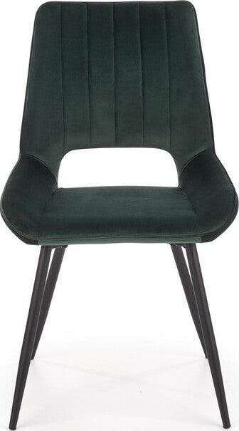Kitchen Chair K404 | size: Width: 52cm, Height: 88cm, Depth: 58cm | color: Green | image: 4 | variant: 1003220