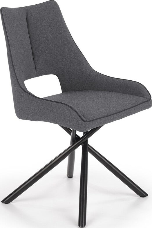 Kitchen Chair K409 | size: Width: 49cm, Height: 84cm, Depth: 52cm | color: Gray | image: 1 | variant: 1011718
