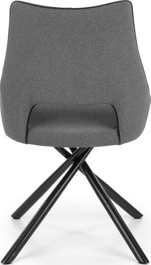 Kitchen Chair K409 | size: Width: 49cm, Height: 84cm, Depth: 52cm | color: Gray | image: 3 | variant: 1011718