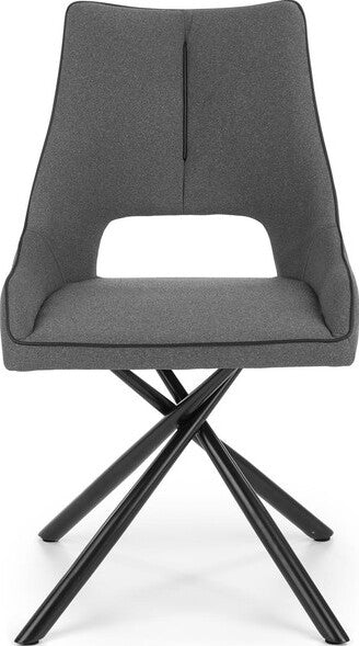 Kitchen Chair K409 | size: Width: 49cm, Height: 84cm, Depth: 52cm | color: Gray | image: 7 | variant: 1011718