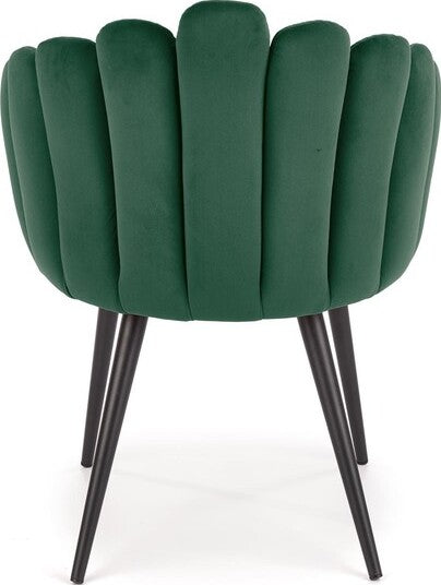Kitchen Chair K410 | size: Width: 62cm, Height: 85cm, Depth: 62cm | color: Green | image: 4 | variant: 1003224