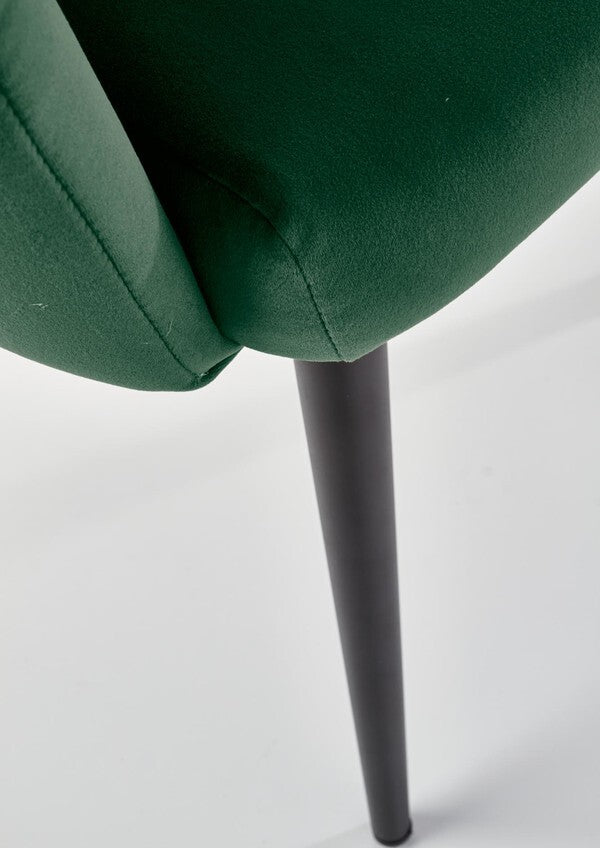 Kitchen Chair K410 | size: Width: 62cm, Height: 85cm, Depth: 62cm | color: Green | image: 7 | variant: 1003224