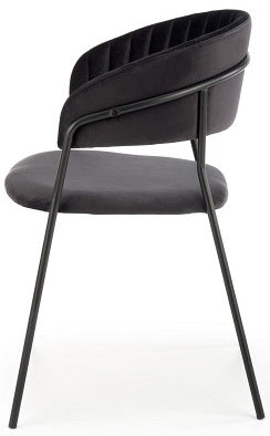 Kitchen Chair K426 | size: Width: 57cm, Height: 79cm, Depth: 54cm | color: Black | image: 3 | variant: 1003251
