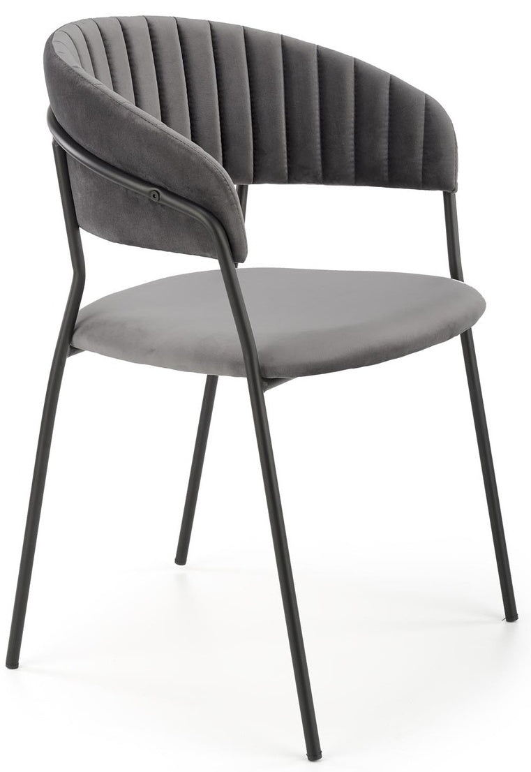 Kitchen Chair K426 | size: Width: 57cm, Height: 79cm, Depth: 54cm | color: Gray | image: 0 | variant: 1003252