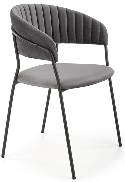 Kitchen Chair K426 | size: Width: 57cm, Height: 79cm, Depth: 54cm | color: Gray | image: 0 | variant: 1003252