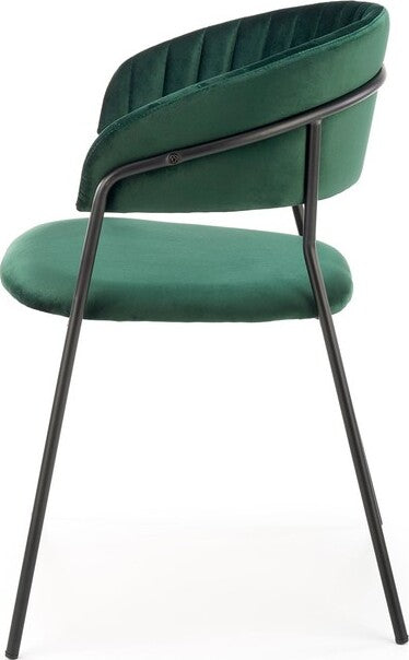 Kitchen Chair K426 | size: Width: 57cm, Height: 79cm, Depth: 54cm | color: Green | image: 5 | variant: 1003250