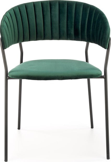 Kitchen Chair K426 | size: Width: 57cm, Height: 79cm, Depth: 54cm | color: Green | image: 6 | variant: 1003250
