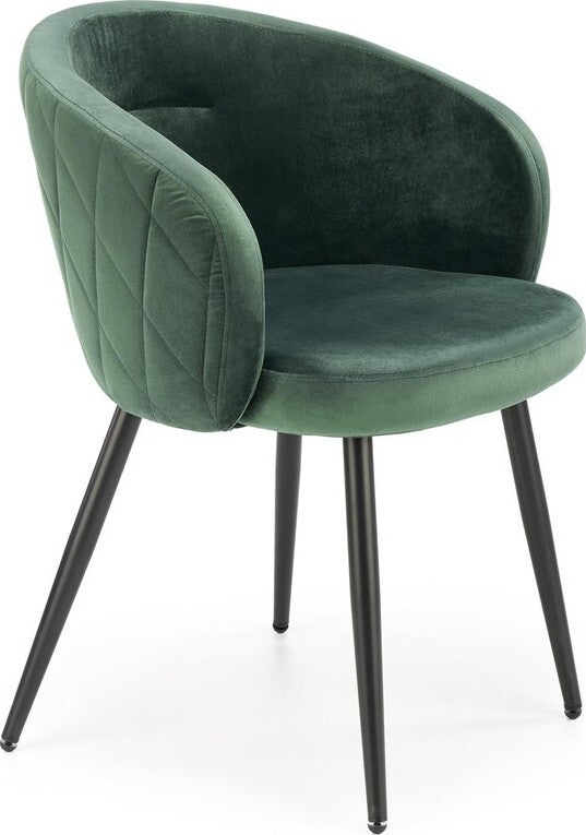 Kitchen Chair K430 | size: Width: 61cm, Height: 77cm, Depth: 54cm | color: Green | image: 1 | variant: 1003262