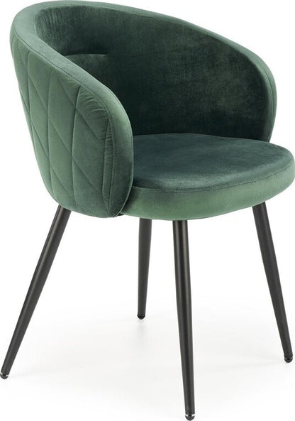 Kitchen Chair K430 | size: Width: 61cm, Height: 77cm, Depth: 54cm | color: Green | image: 1 | variant: 1003262