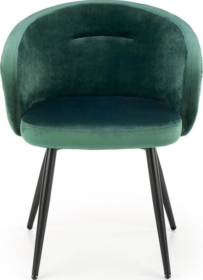 Kitchen Chair K430 | size: Width: 61cm, Height: 77cm, Depth: 54cm | color: Green | image: 5 | variant: 1003262