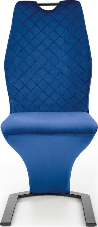 Kitchen Chair K442 | size: Width: 46cm, Height: 102cm, Depth: 61cm | color: Blue | image: 4 | variant: 1003285