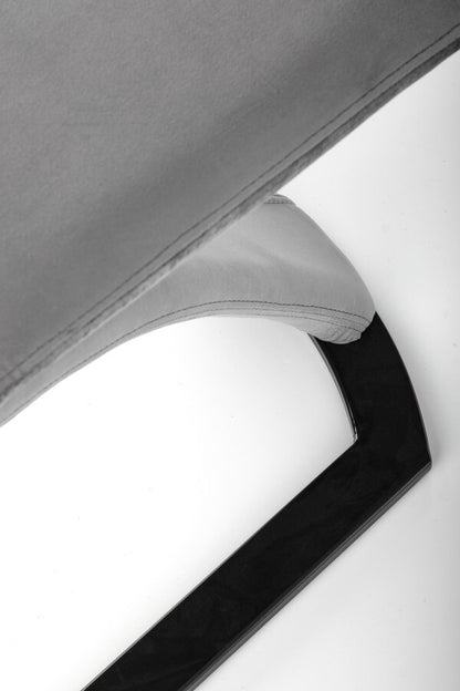 Kitchen Chair K442 | size: Width: 46cm, Height: 102cm, Depth: 61cm | color: Gray | image: 2 | variant: 1003283