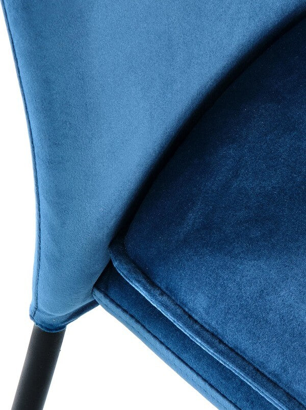 Kitchen Chair K443 | size: Width: 50cm, Height: 84cm, Depth: 58cm | color: Blue | image: 3 | variant: 1003289