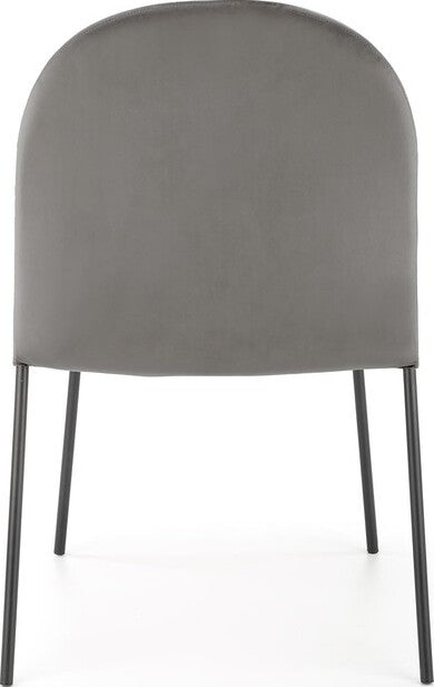 Kitchen Chair K443 | size: Width: 50cm, Height: 84cm, Depth: 58cm | color: Gray | image: 4 | variant: 1003287