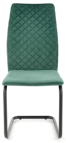 Kitchen Chair K444 | size: Width: 44cm, Height: 97cm, Depth: 54cm | color: Green | image: 2 | variant: 1003293