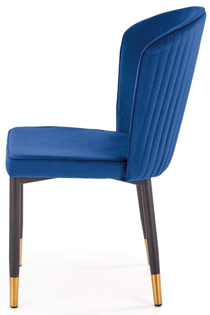 Kitchen Chair K446 | size: Width: 51cm, Height: 86cm, Depth: 55cm | color: Blue | image: 2 | variant: 1003297
