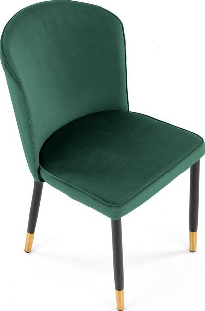 Kitchen Chair K446 | size: Width: 51cm, Height: 86cm, Depth: 55cm | color: Green | image: 2 | variant: 1003295