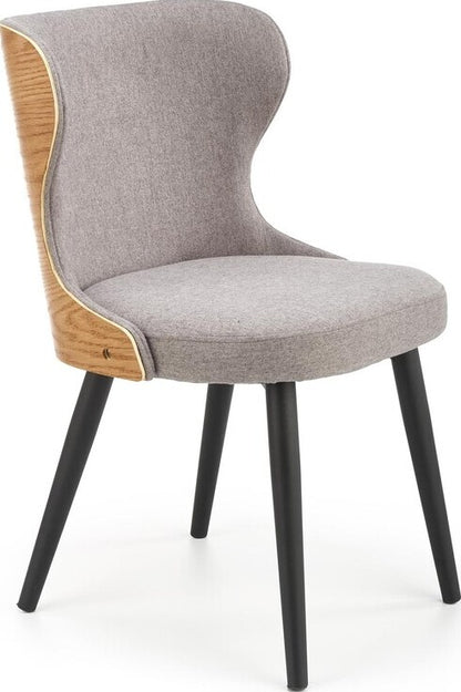 Kitchen Chair K452 | size: Width: 53cm, Height: 80cm, Depth: 56cm | color: Gray | image: 1 | variant: 1011979