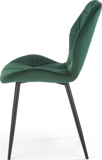 Kitchen Chair K453 | size: Width: 48cm, Height: 86cm, Depth: 53cm | color: Green | image: 6 | variant: 1003308