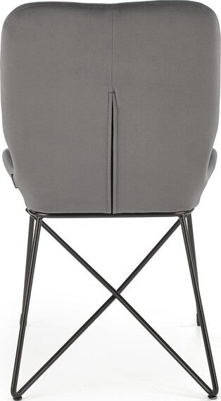 Kitchen Chair K454 | size: Width: 46cm, Height: 83cm, Depth: 55cm | color: Gray | image: 5 | variant: 1003315