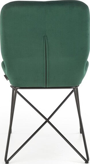 Kitchen Chair K454 | size: Width: 46cm, Height: 83cm, Depth: 55cm | color: Green | image: 5 | variant: 1003316