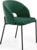 Kitchen Chair K455 | size: Width: 51cm, Height: 77cm, Depth: 57cm | color: Green | image: 1 | variant: 1003318