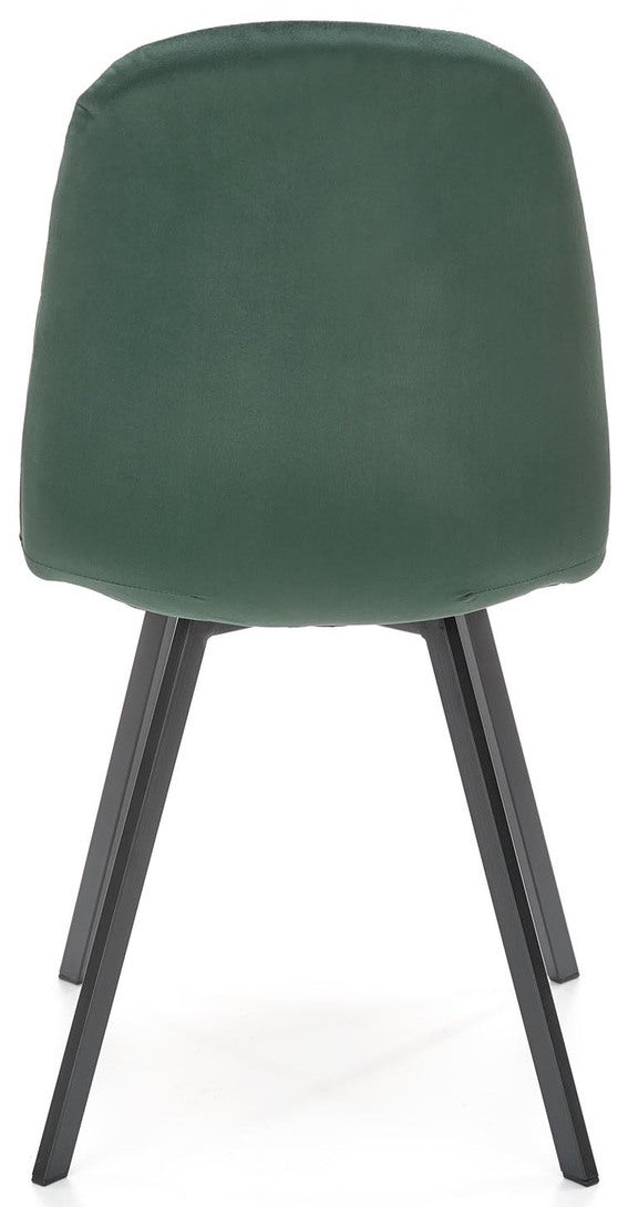 Kitchen Chair K462 | size: Width: 45cm, Height: 82cm, Depth: 57cm | color: Green | image: 2 | variant: 1003918