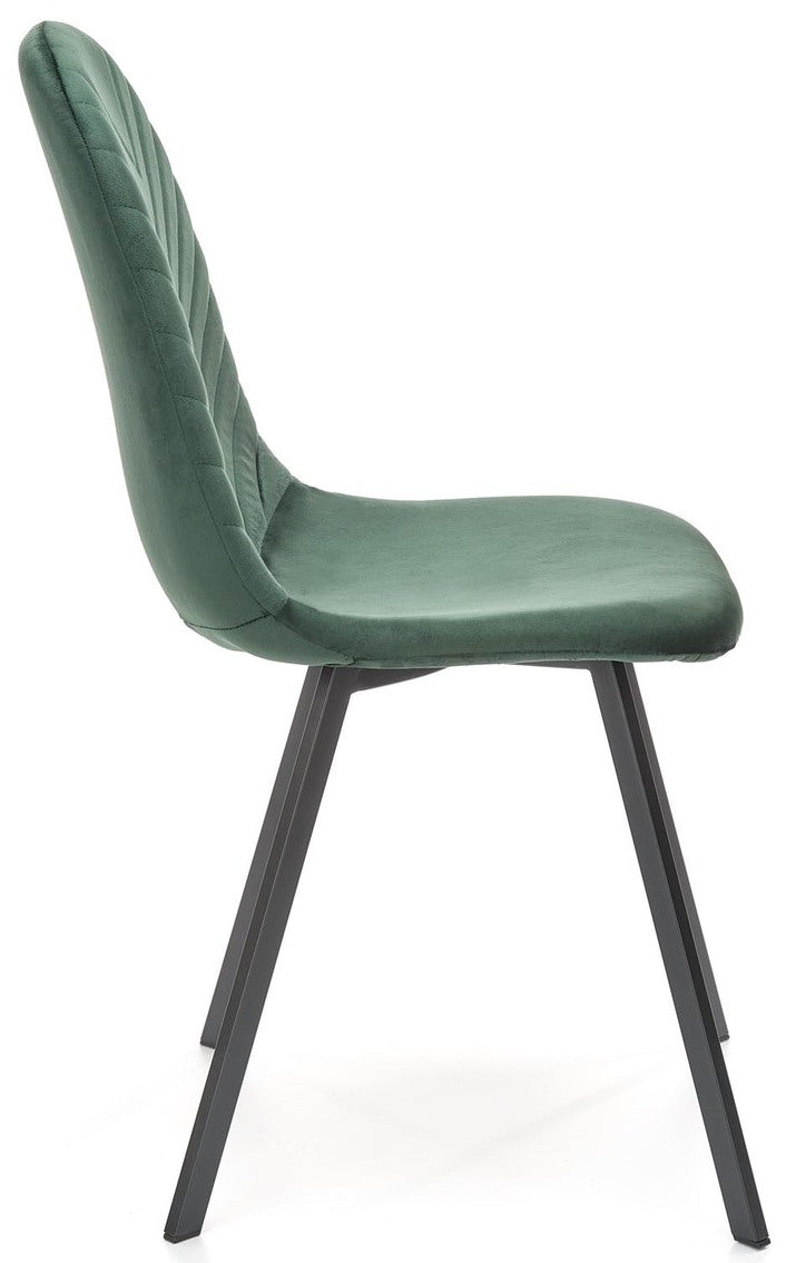 Kitchen Chair K462 | size: Width: 45cm, Height: 82cm, Depth: 57cm | color: Green | image: 3 | variant: 1003918