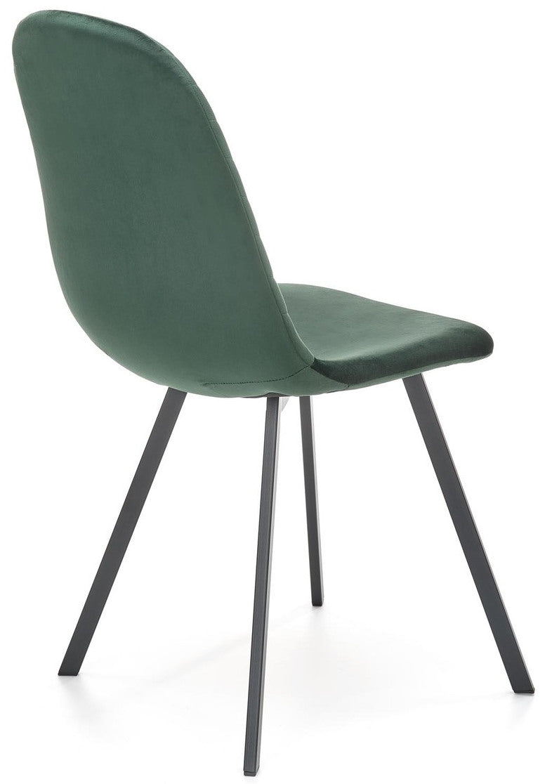 Kitchen Chair K462 | size: Width: 45cm, Height: 82cm, Depth: 57cm | color: Green | image: 5 | variant: 1003918