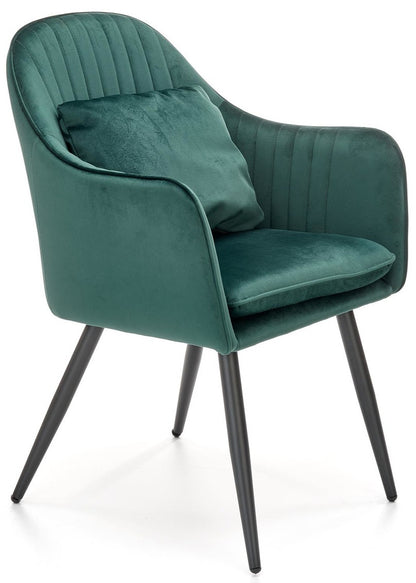 Kitchen Chair K464 | size: Width: 58cm, Height: 84cm, Depth: 59cm | color: Green | image: 2 | variant: 1016788