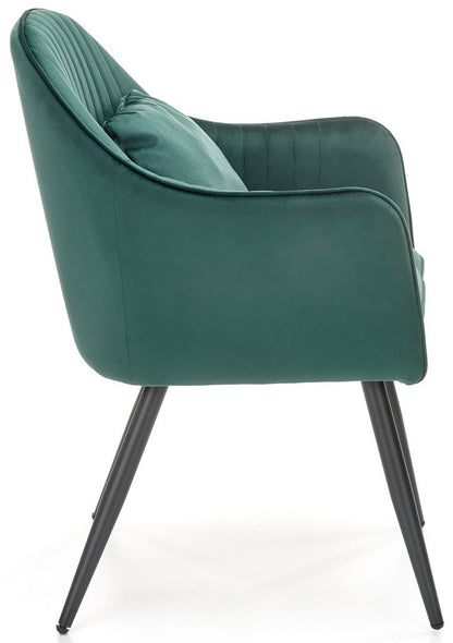 Kitchen Chair K464 | size: Width: 58cm, Height: 84cm, Depth: 59cm | color: Green | image: 4 | variant: 1016788