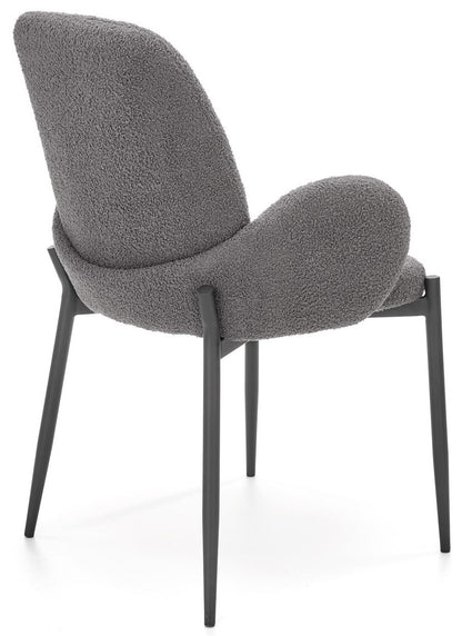 Kitchen Chair K477 | size: Width: 58cm, Height: 89cm, Depth: 58cm | color: Gray | image: 5 | variant: 1003915