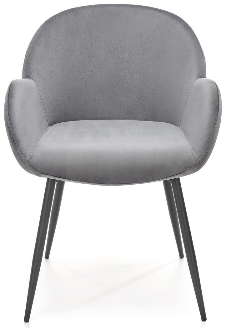 Kitchen Chair K480 | size: Width: 59cm, Height: 79cm, Depth: 59cm | color: Gray | image: 5 | variant: 1016802