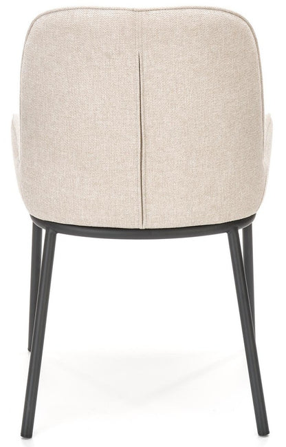 Kitchen Chair K481 | size: Width: 54cm, Height: 83cm, Depth: 60cm | color: Beige | image: 2 | variant: 1003339