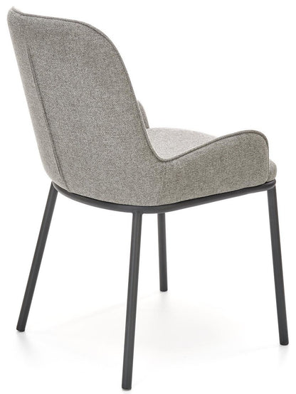 Kitchen Chair K481 | size: Width: 54cm, Height: 83cm, Depth: 60cm | color: Gray | image: 3 | variant: 1003340