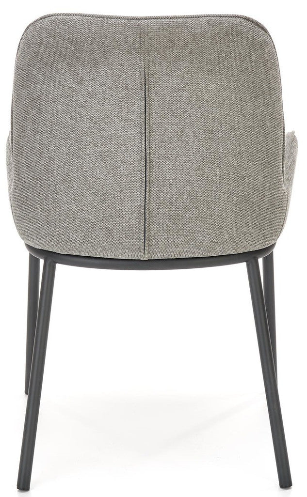 Kitchen Chair K481 | size: Width: 54cm, Height: 83cm, Depth: 60cm | color: Gray | image: 4 | variant: 1003340