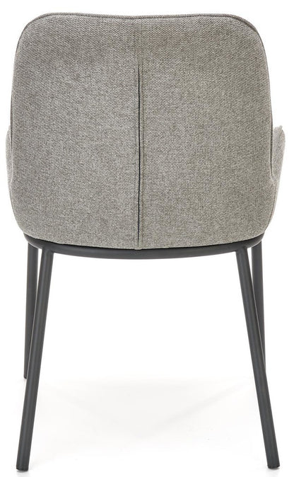 Kitchen Chair K481 | size: Width: 54cm, Height: 83cm, Depth: 60cm | color: Gray | image: 4 | variant: 1003340