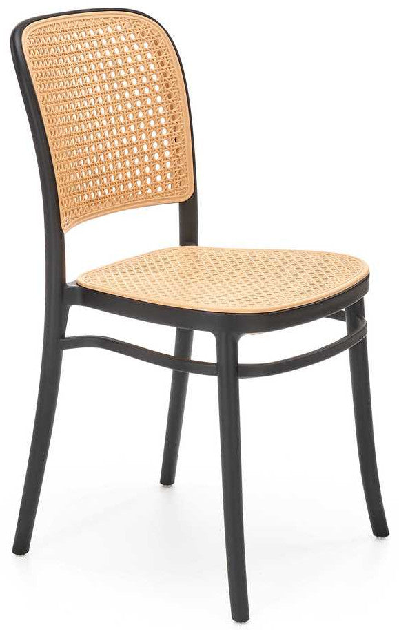 Kitchen Chair K483 | size: Width: 41cm, Height: 86cm, Depth: 52cm | color: Black | image: 1 | variant: 1016792
