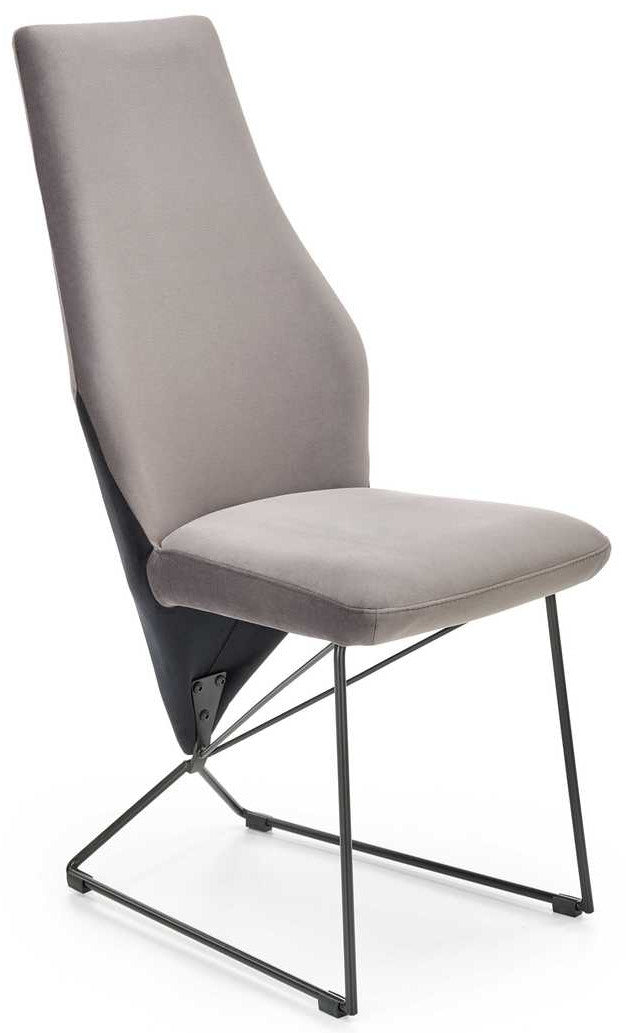Kitchen Chair K485 | size: Width: 44cm, Height: 96cm, Depth: 63cm | color: Gray | image: 1 | variant: 1016805
