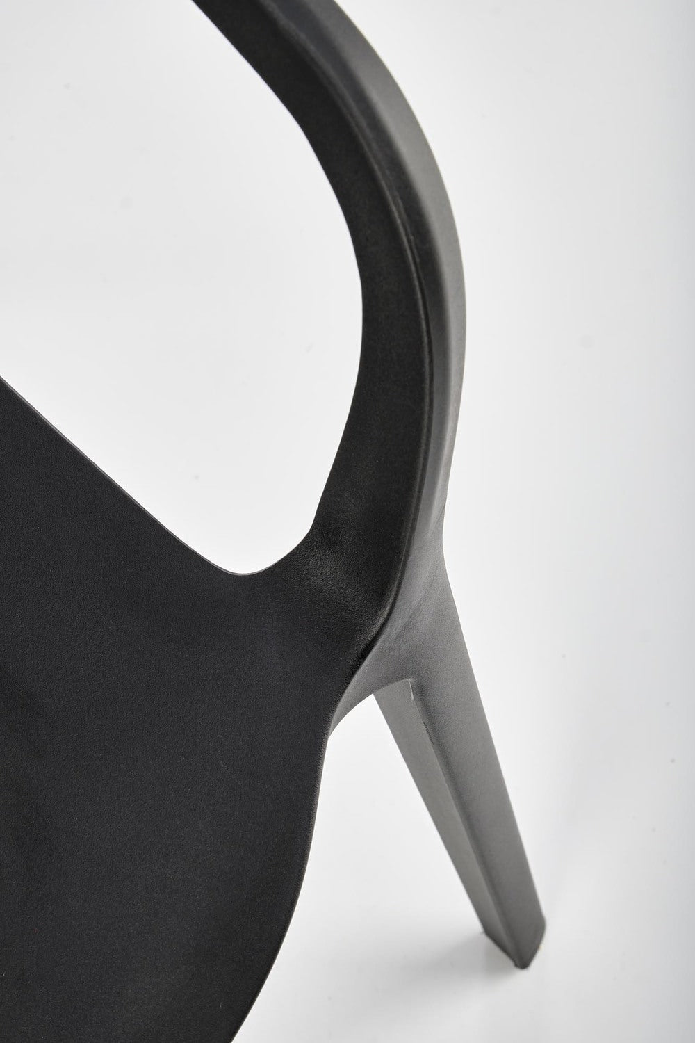 Kitchen Chair K491 | size: Width: 60cm, Height: 76cm, Depth: 56cm | color: Black | image: 5 | variant: 1003357