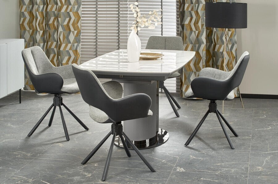 Kitchen Chair K494 | size: Width: 57cm, Height: 85cm, Depth: 59cm | color: Gray | image: 1 | variant: 1012936