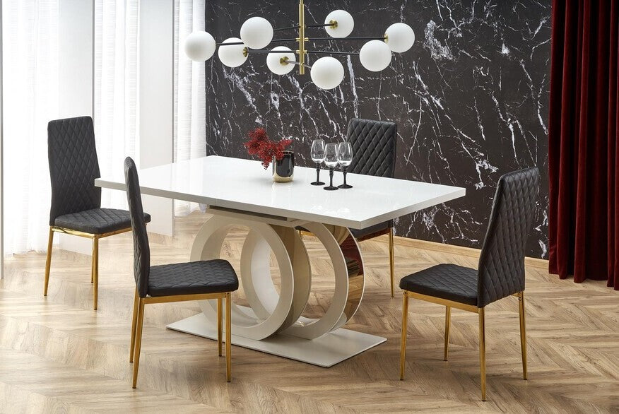 Kitchen Chair K501 | size: Width: 40cm, Height: 98cm, Depth: 50cm | color: Black | image: 2 | variant: 1003387